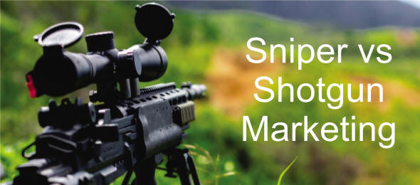 Shotgun vs Sniper Marketing